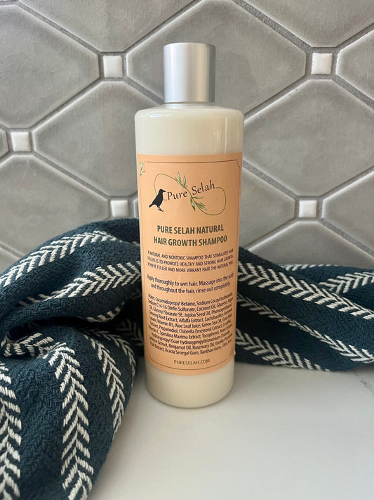 Pure Selah Natural Hair Growth Shampoo